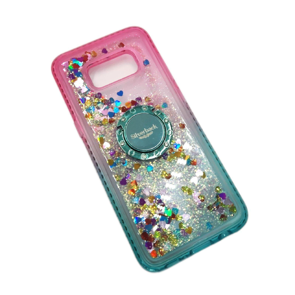 Samsung Handyhülle Hüllen Zubehör Galaxy S8 Mädchen Glitzern Glamour Schutz Silverback