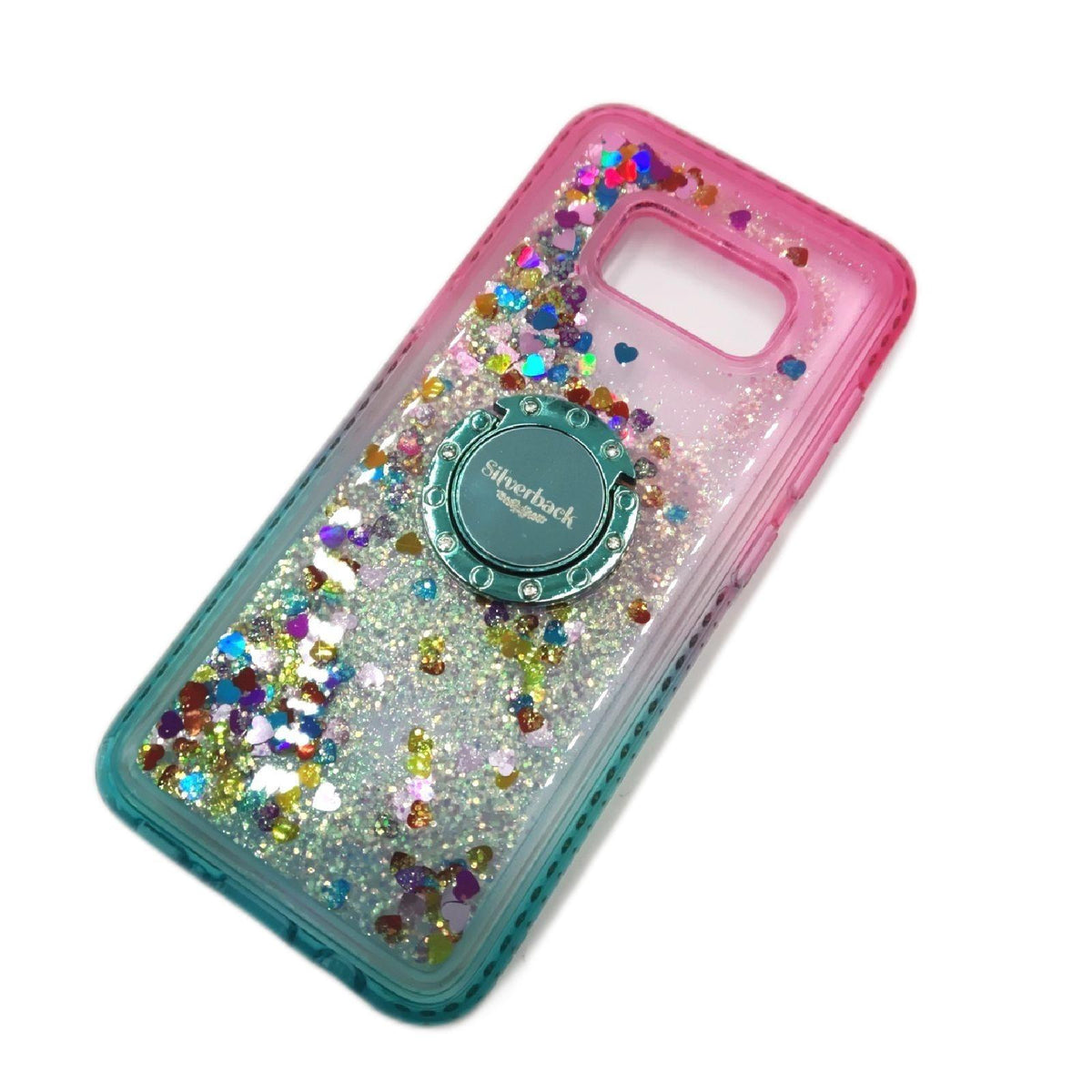 Samsung Handyhülle Hüllen Zubehör Galaxy S8 Mädchen Glitzern Glamour Schutz Silverback