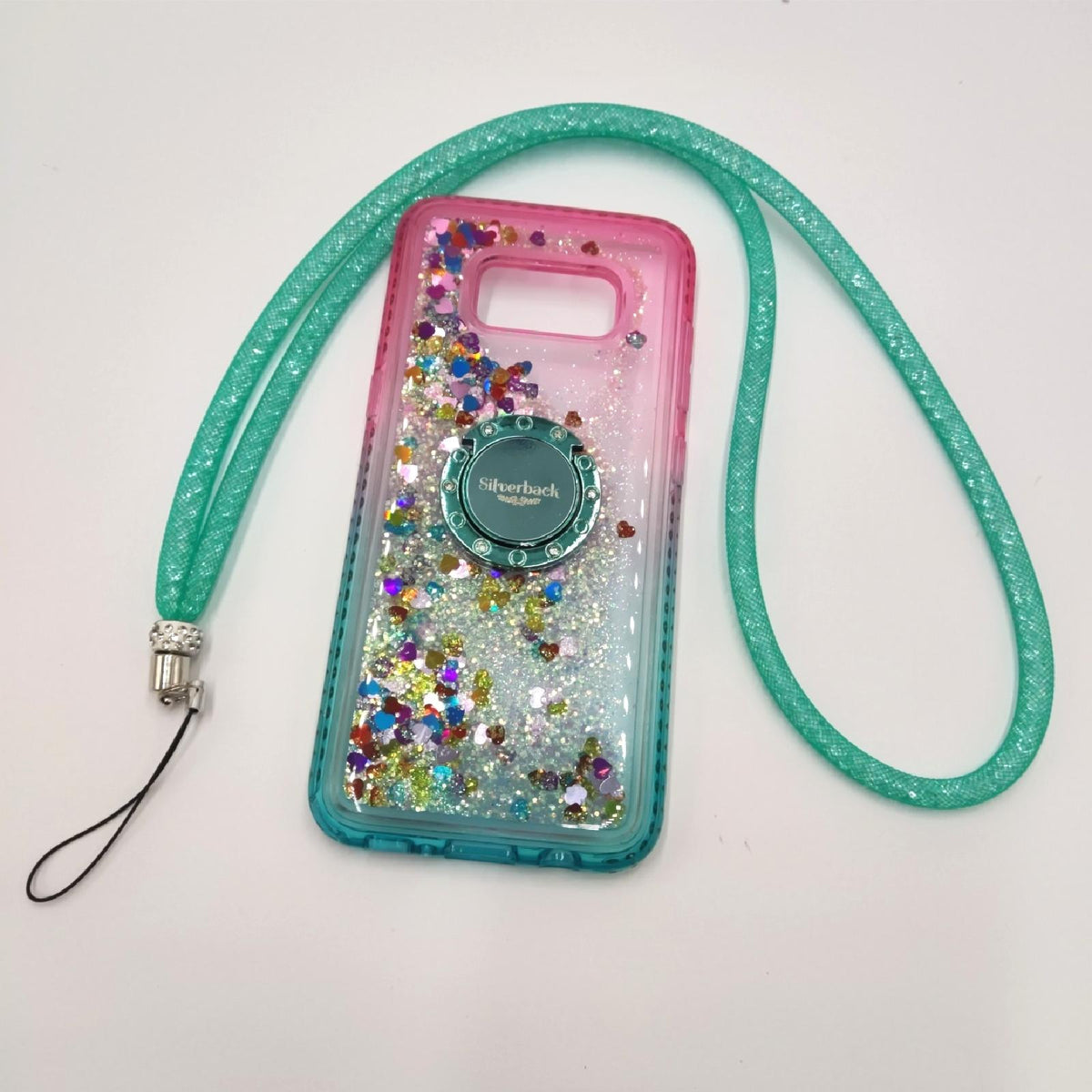 Samsung Handyhülle Hüllen Zubehör Galaxy S8 Mädchen Glitzern Glamour Schutz Silverback