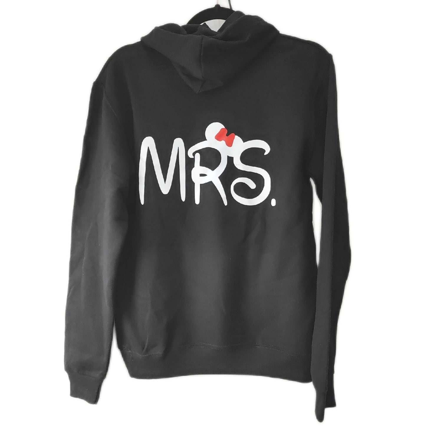 Mr Mrs Hoodie Bekleidung Paarmode King Queen Fun Spruch Schwarz XS Pärchen