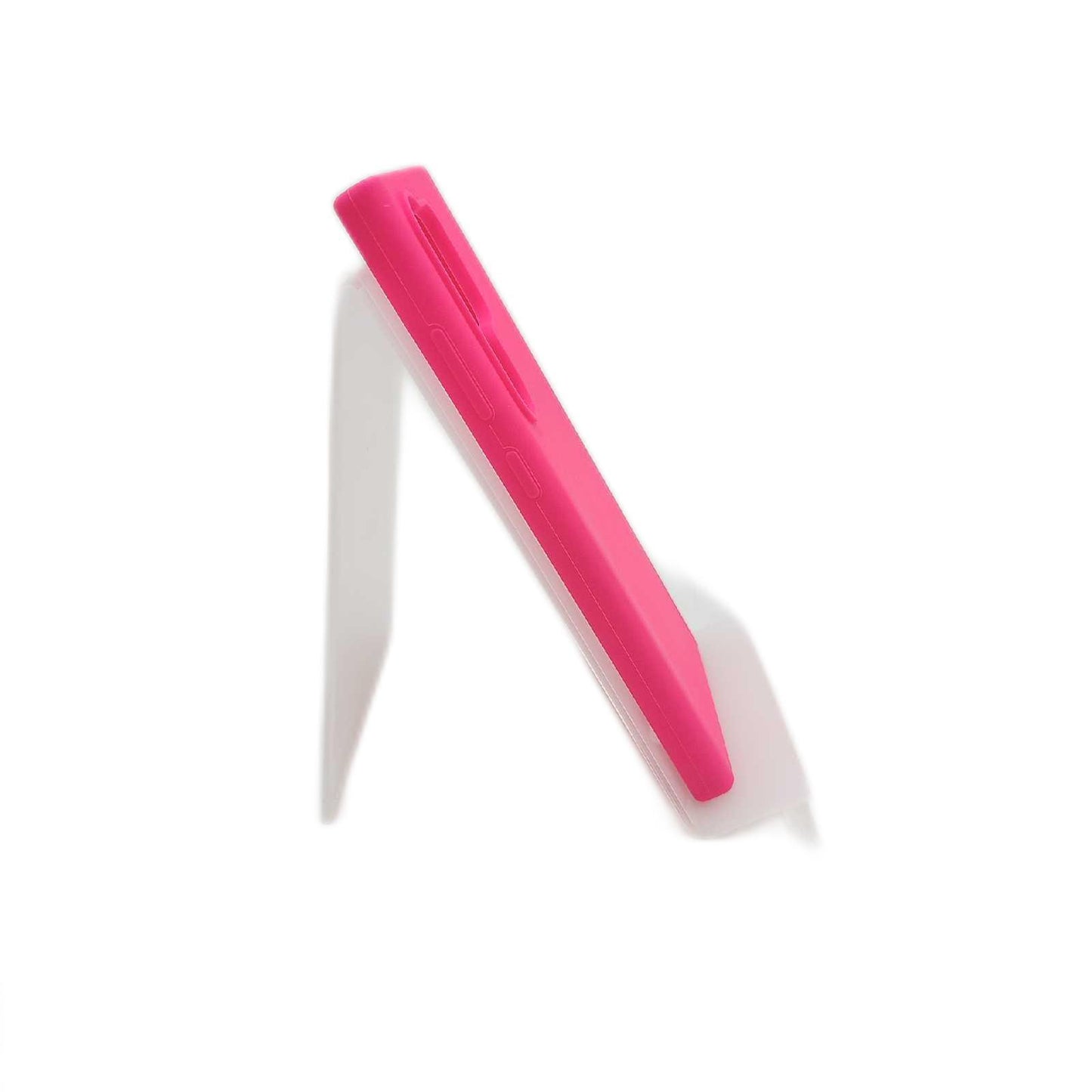 kwmobile Handyhülle Handy Zubehör Samsung Galaxy S24 Ultra Silikon Schutzhülle Neon Pink