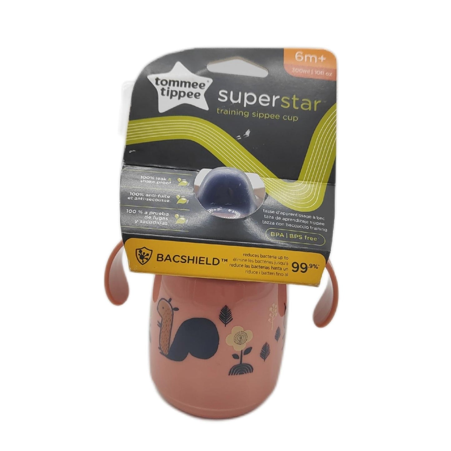 Tommee Tippee Superstar Sippee Trinklernbecher 100% Auslauf- Schüttelsichere