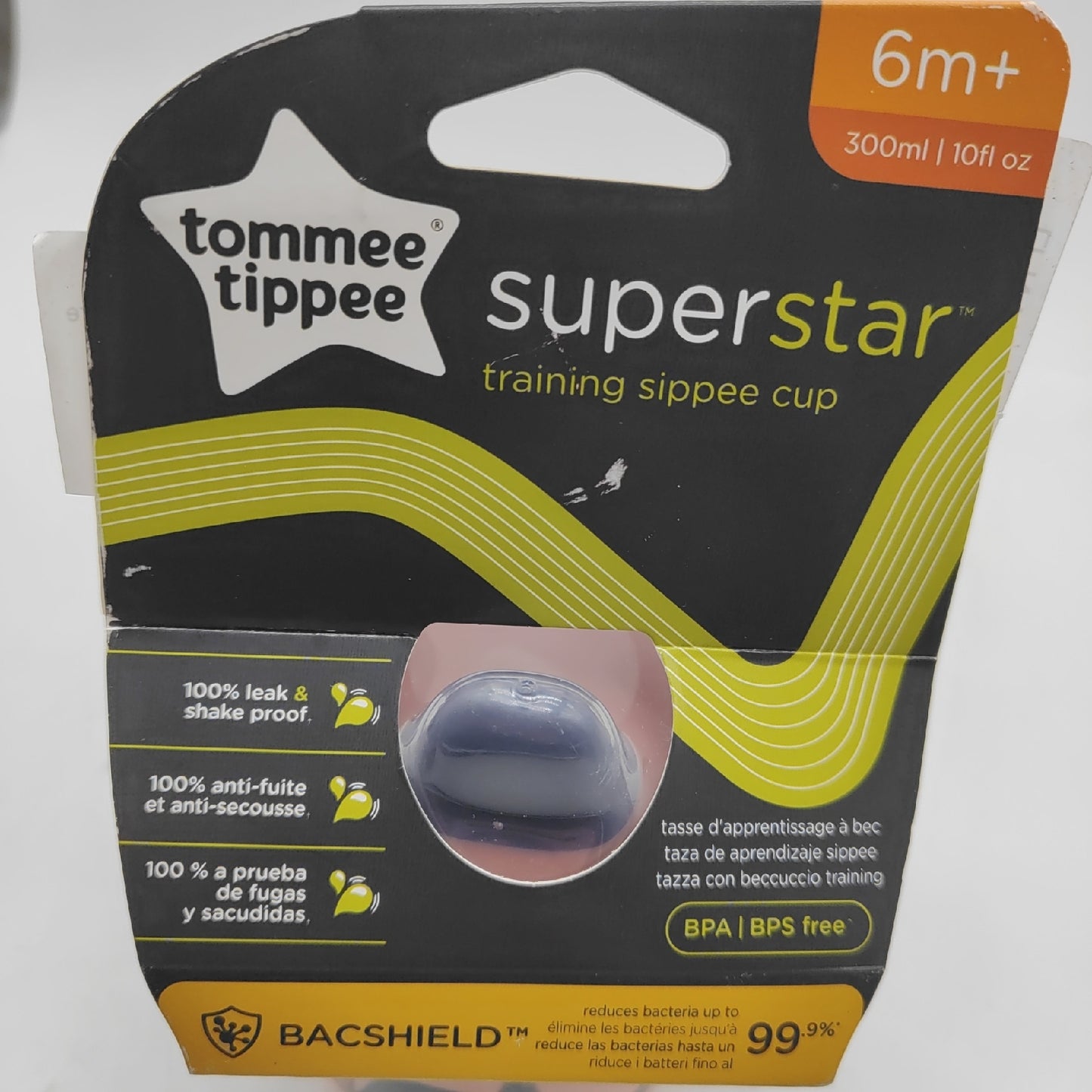 Tommee Tippee Superstar Sippee Trinklernbecher 100% Auslauf- Schüttelsichere