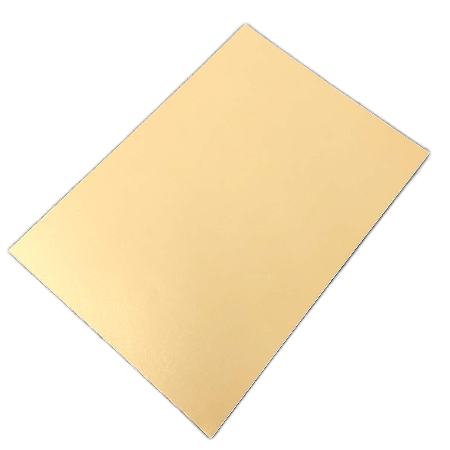 Netuno Bastelpapier Kreativmaterial Gold Din A4 210 x 297 mm 125g Sirio Pearl Aurum Arts Basteln