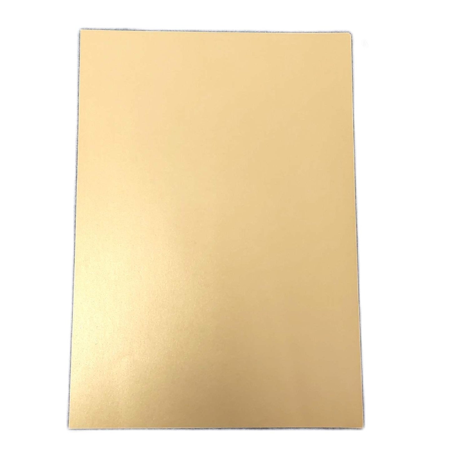 Netuno Bastelpapier Kreativmaterial Gold Din A4 210 x 297 mm 125g Sirio Pearl Aurum Arts Basteln