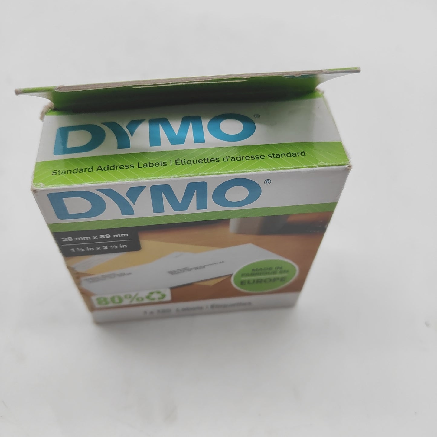 DYMO Adressetiketten Bürobedarf LabelWriter 28 mm x 89 mm Rolle 130 Stück hochwertige Kleberleistung