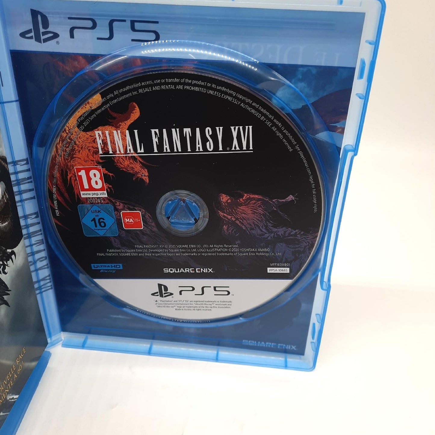 Square Enix Spiel PS5 Videospiele Final Fantasy XVI Standard Edition Steelbook exklusiv Sammleredition