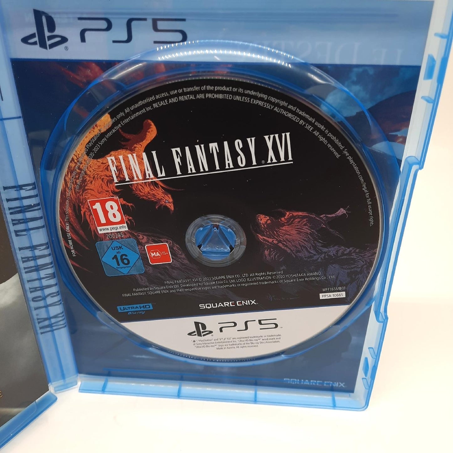 Square Enix Spiel PS5 Videospiele Final Fantasy XVI Standard Edition Steelbook exklusiv Sammleredition