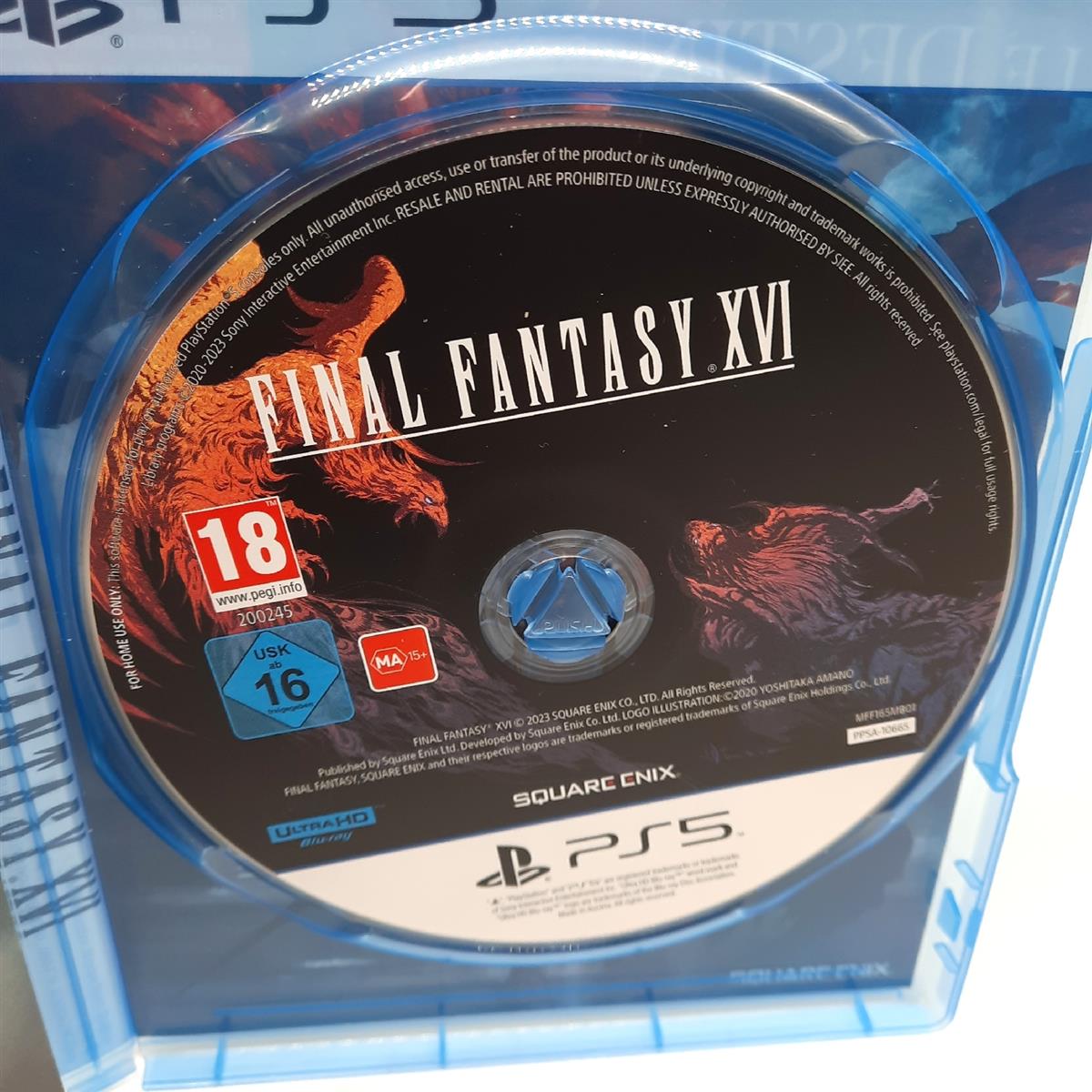 Square Enix Spiel PS5 Videospiele Final Fantasy XVI Standard Edition Steelbook exklusiv Sammleredition