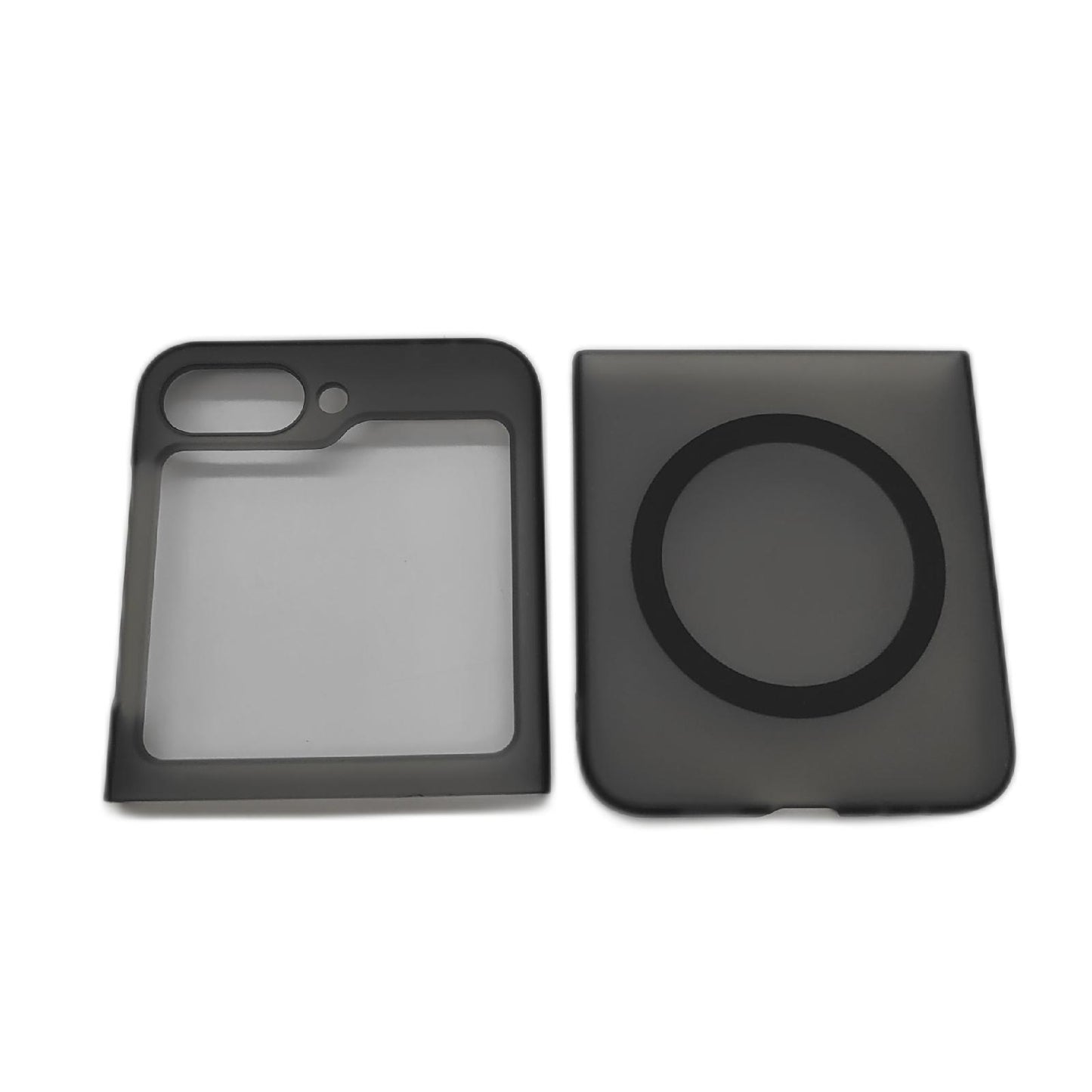 Samsung Schutzhülle Smartphone Zubehör Galaxy Z Flip 6 5G Magnetisch Magsafe Transparent Matt