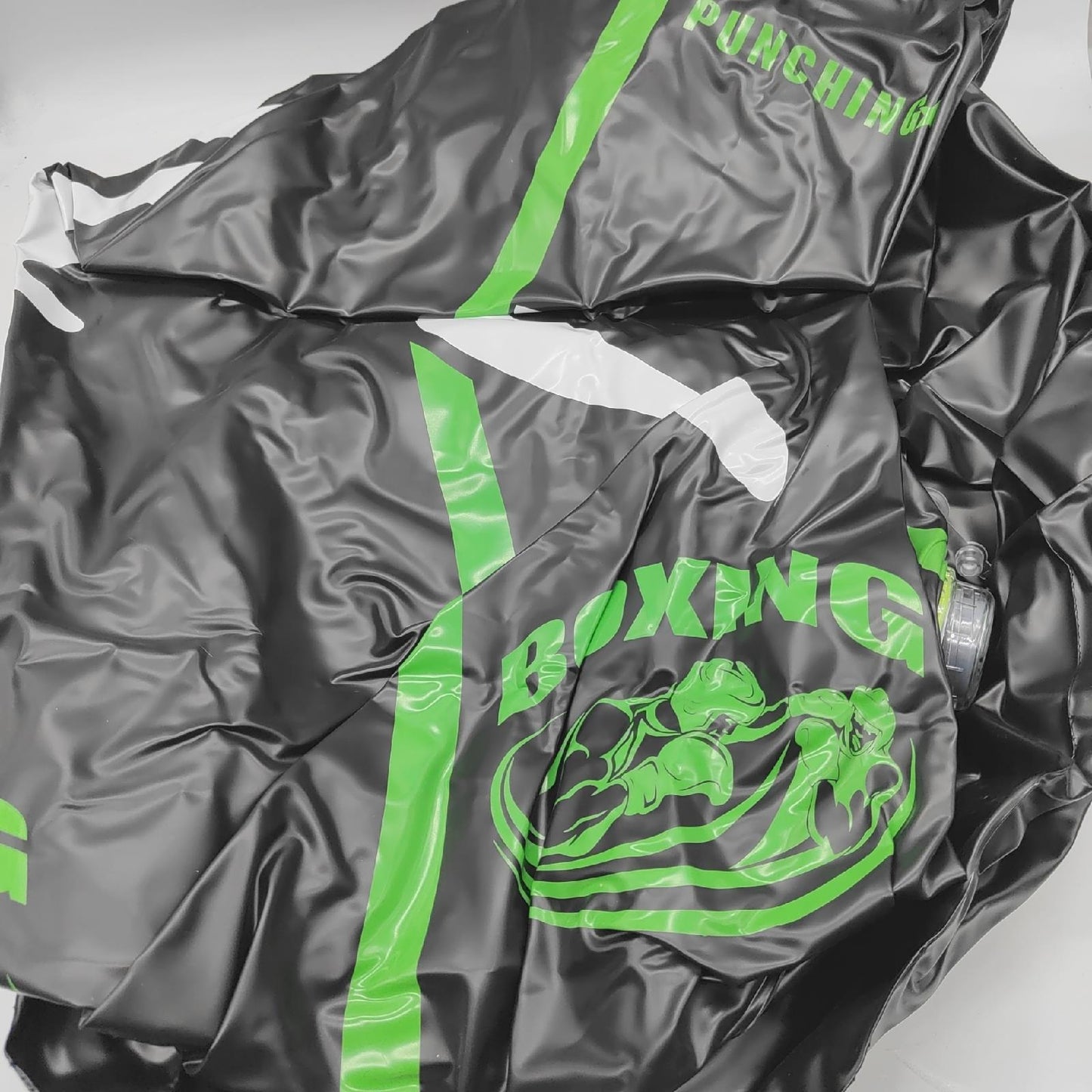 Krafttraining Boxsack Ständer Sportausrüstung 180cm Upgraded Selbst Aufblasen Stabilität Komfort