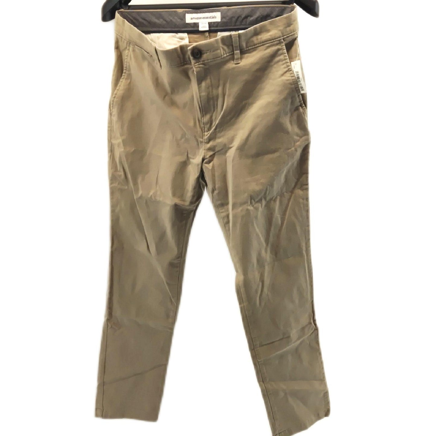 Amazon Essentials Herren Hose Bekleidung Slim Fit Chinohose Khaki bequem alltagstauglich