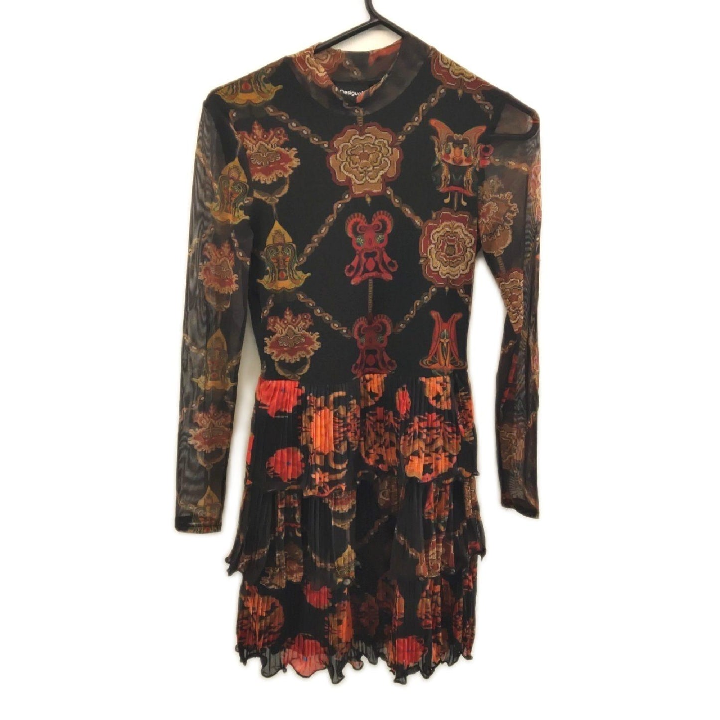 Desigual Damen Ts_Daphne, 2000 Black, Casual Dress, Schwarz, S EU