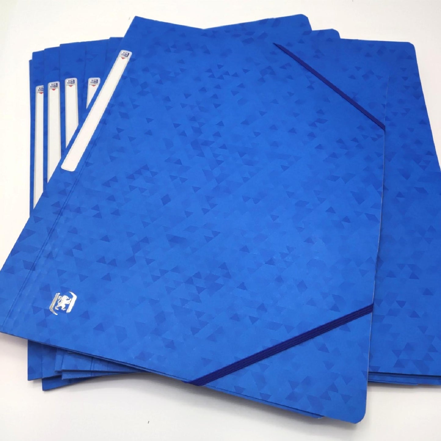 Oxford Sammelmappen Bürobedarf TopFile Plus Gummizug Format A4 Blau 10 Stück