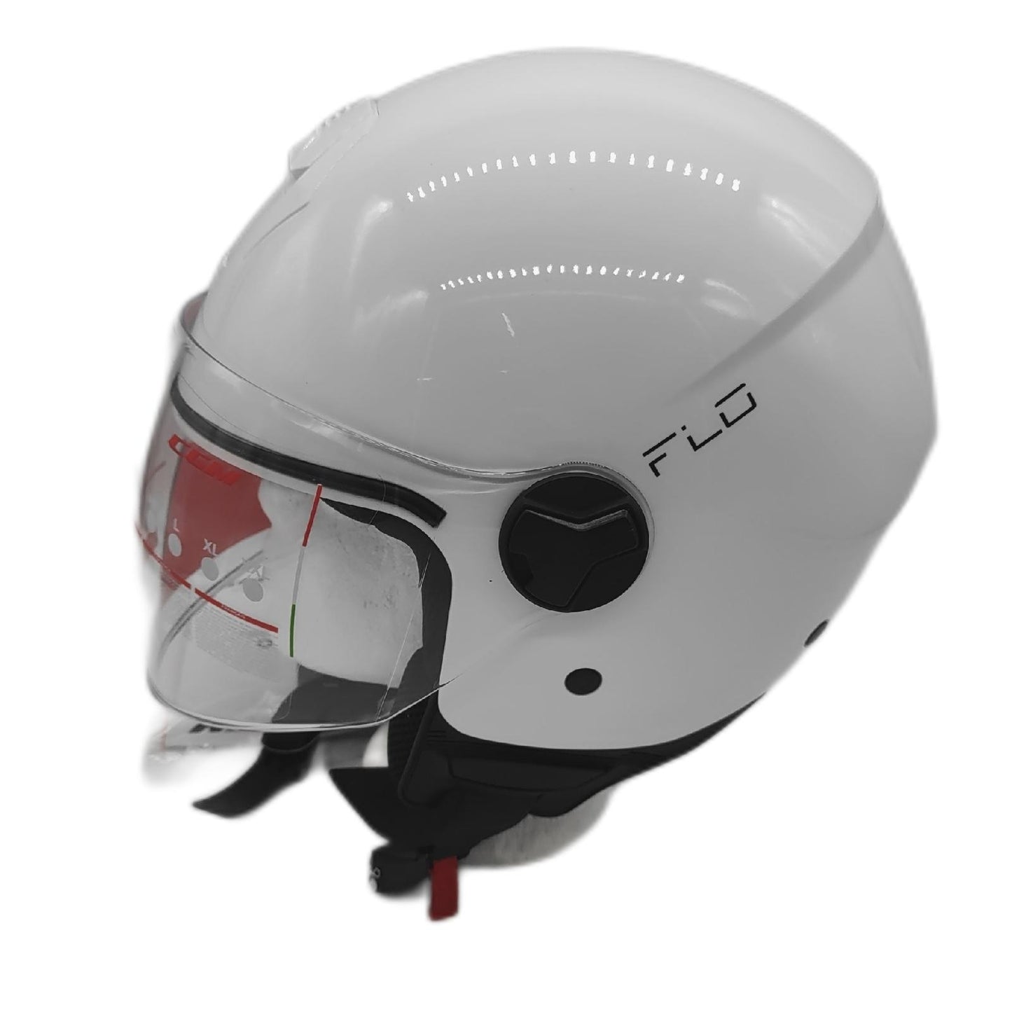 CGM Jethelm Schutzhelm Motorrad Zubehör Mono Weiß 167A für Skater Größe S