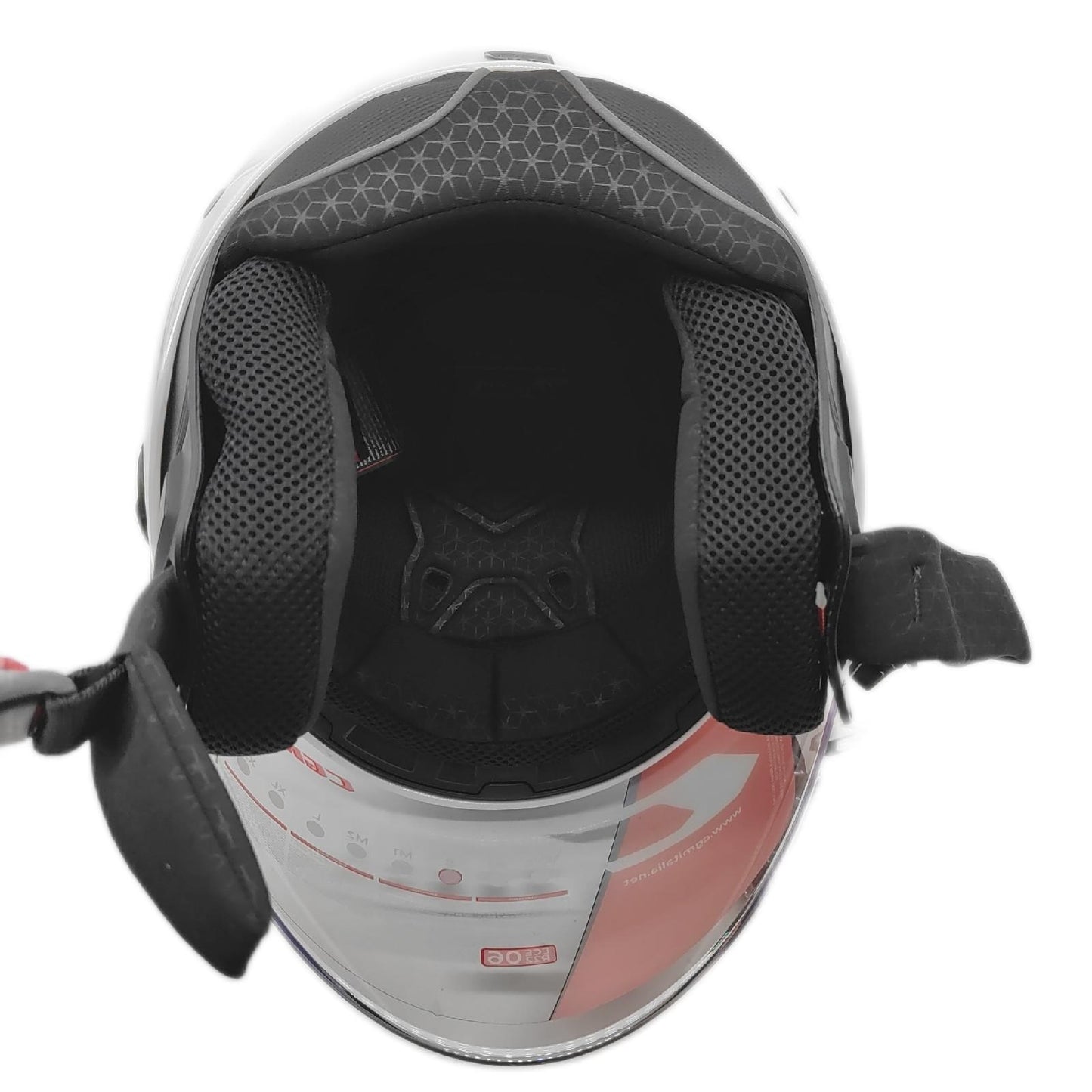 CGM Jethelm Schutzhelm Motorrad Zubehör Mono Weiß 167A für Skater Größe S