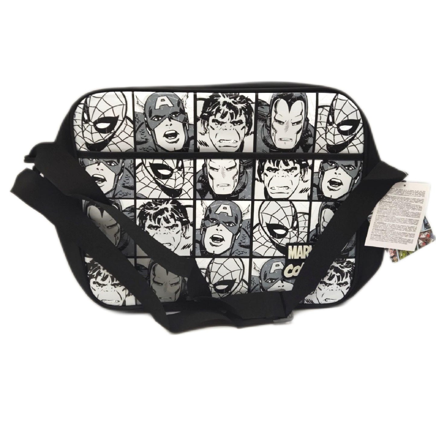 CERDÁ LIFE'S LITTLE MOMENTS Bolso Bandolera Avengers, Mochila para Niñas, Negro (Negro), 11x30x36 cm (W x H x L)