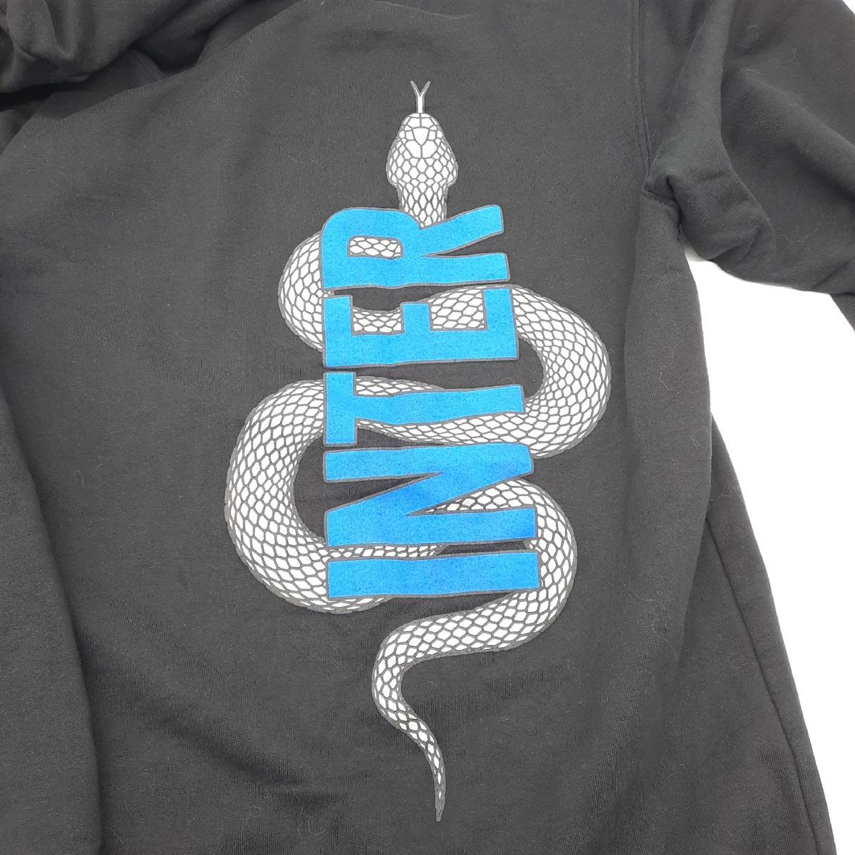 ZeroPlayer Hoodie Kapuzenpullover Mode Snake Oversized Logo Schwarz XL Trendsetter