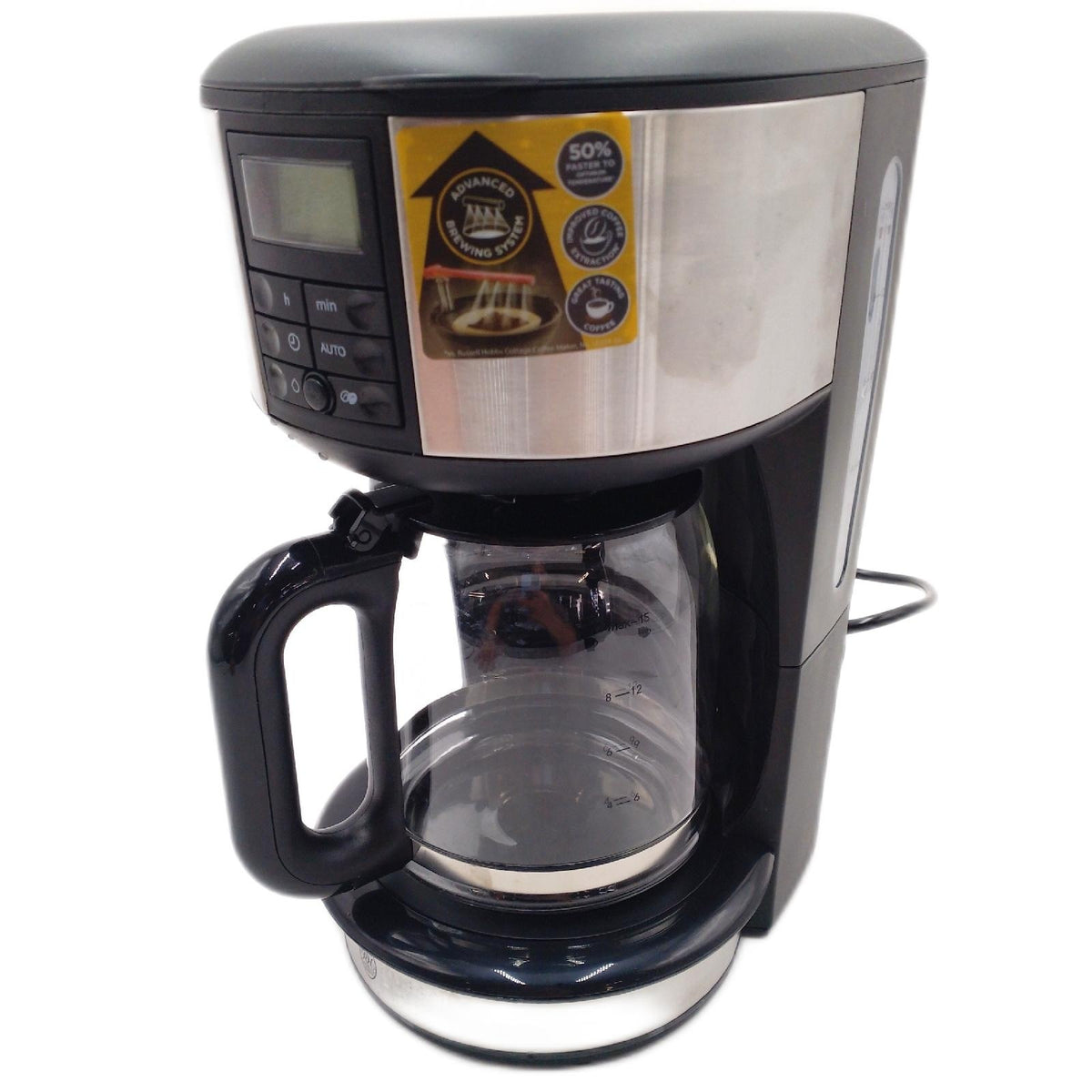 Russell Hobbs Amerikanische Kaffeemaschine Buckingham 1000 W Defekt Wasser zieht nicht
