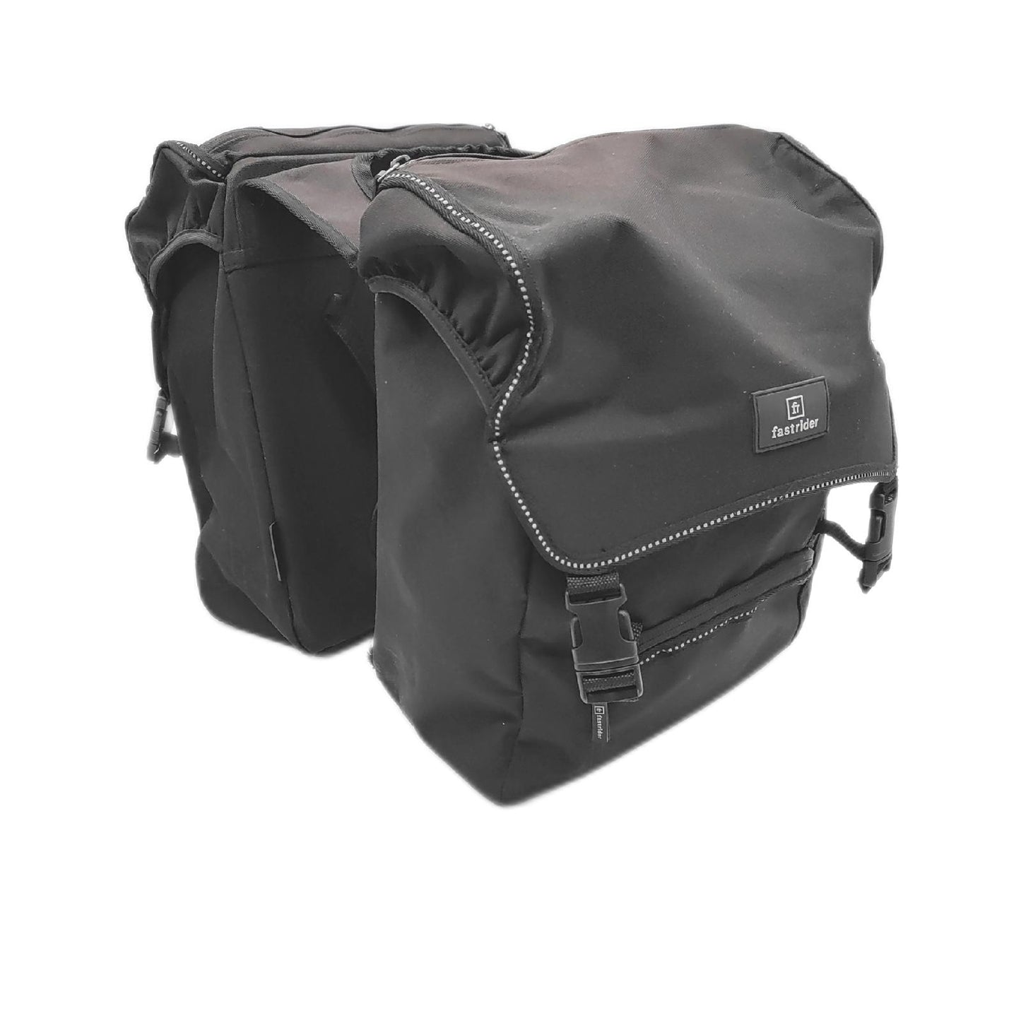 FastRider Fahrradtasche Traffic Doppelte Gepäckträger 28L Seitentasche Groß‌raum