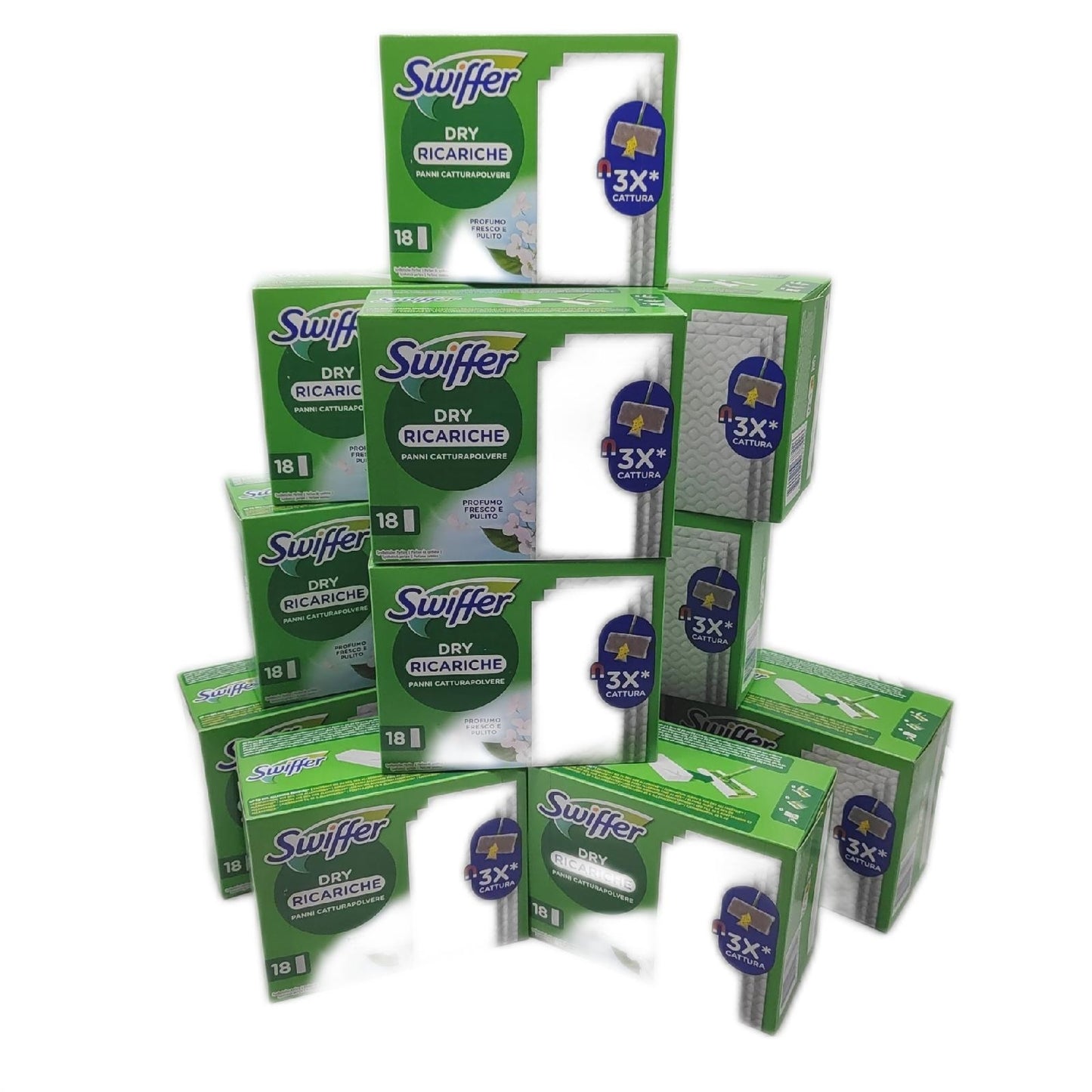 Swiffer Nachfüllpackungen Besen Reinigungsbedarf Swiffer 216 Stück Staubaufnahme Auffangen