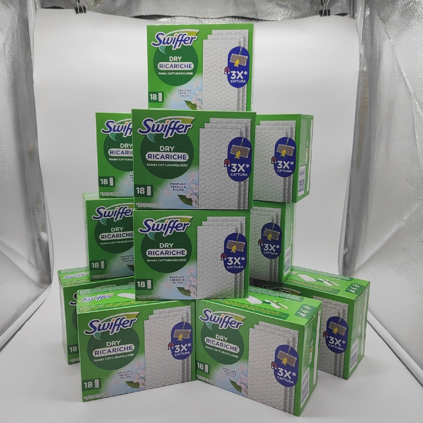 Swiffer Nachfüllpackungen Besen Reinigungsbedarf Swiffer 216 Stück Staubaufnahme Auffangen