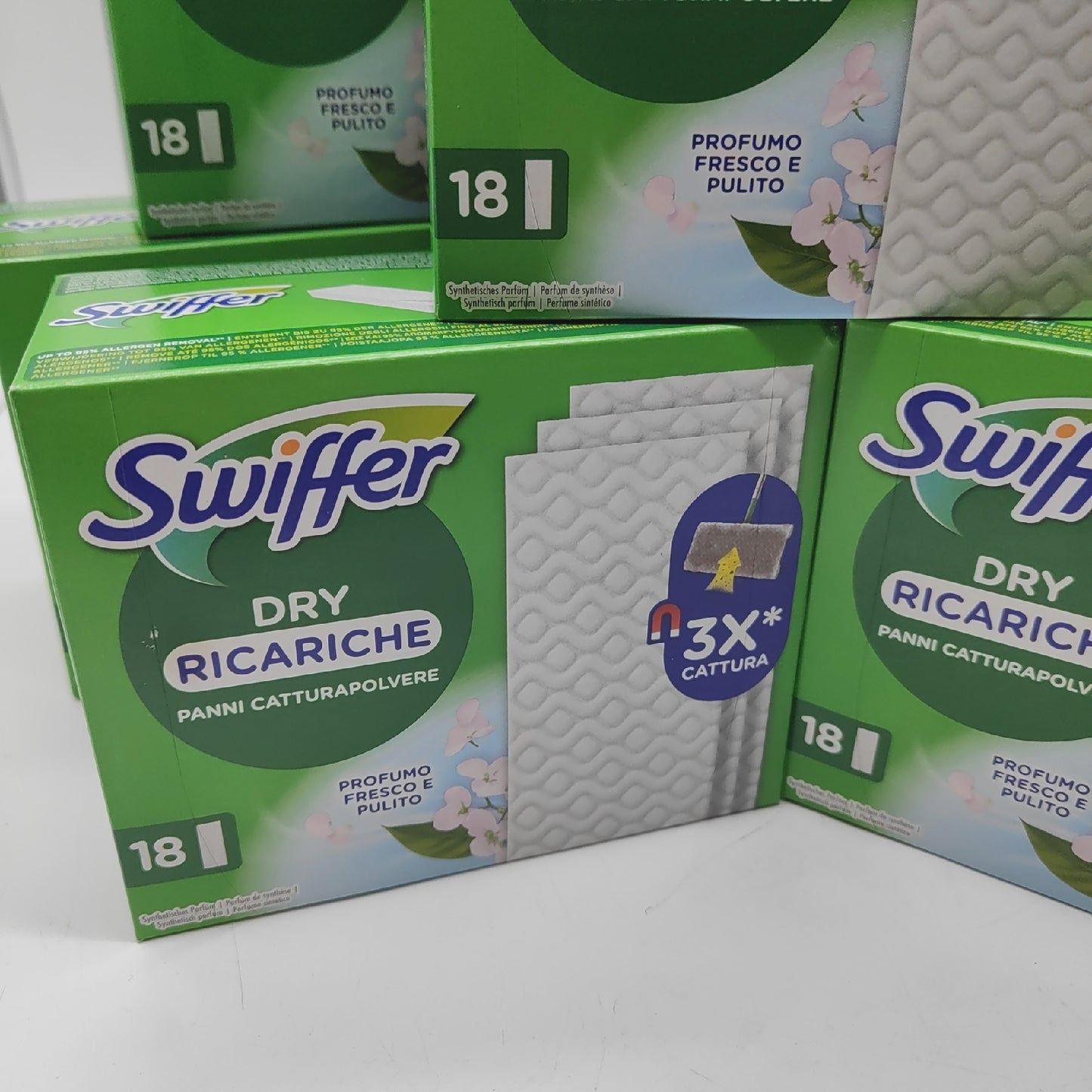 Swiffer Nachfüllpackungen Besen Reinigungsbedarf Swiffer 216 Stück Staubaufnahme Auffangen
