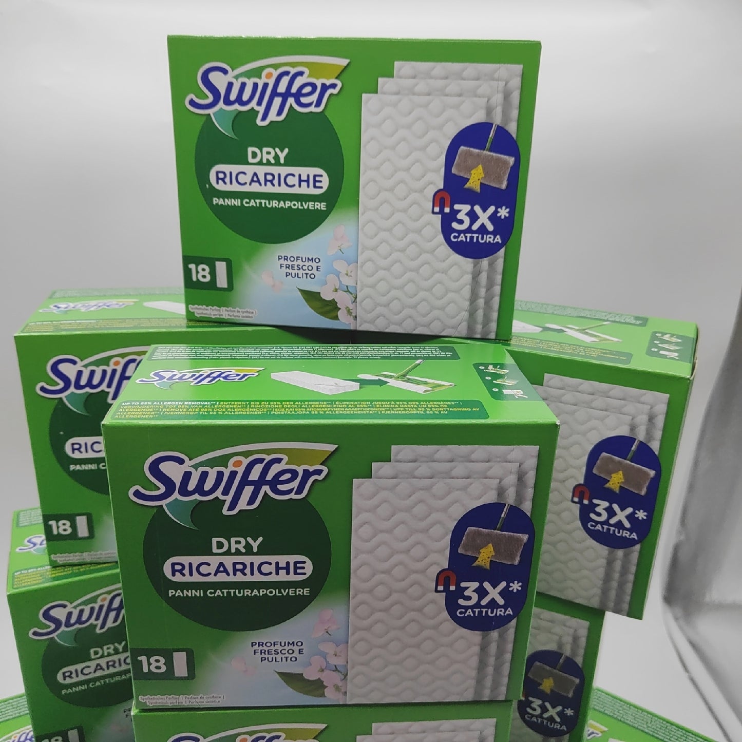 Swiffer Nachfüllpackungen Besen Reinigungsbedarf Swiffer 216 Stück Staubaufnahme Auffangen