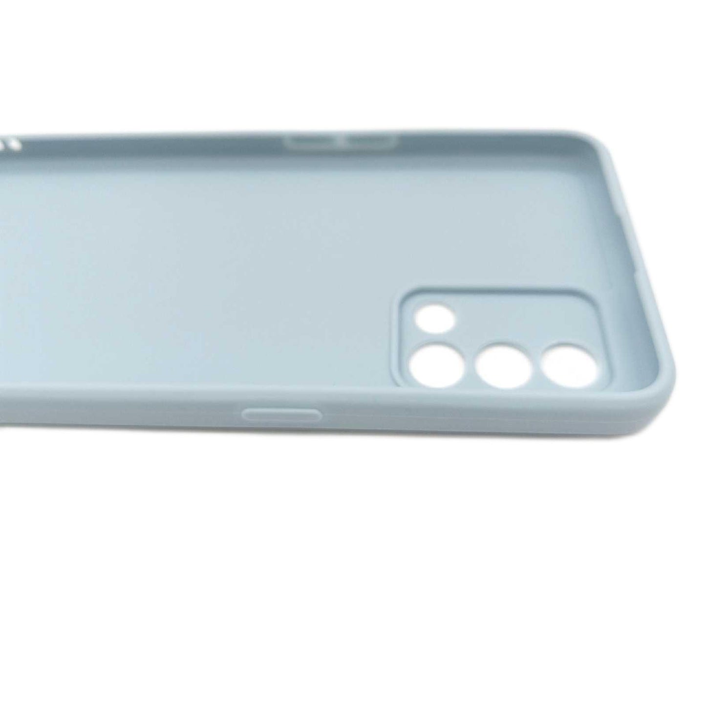Topme Handyhülle Hülle Fur Oppo A74 (4G) (6.43" Inches) Case Schutzhülle, Hautschutz Aus TPU Silikonhülle - Rauchblau
