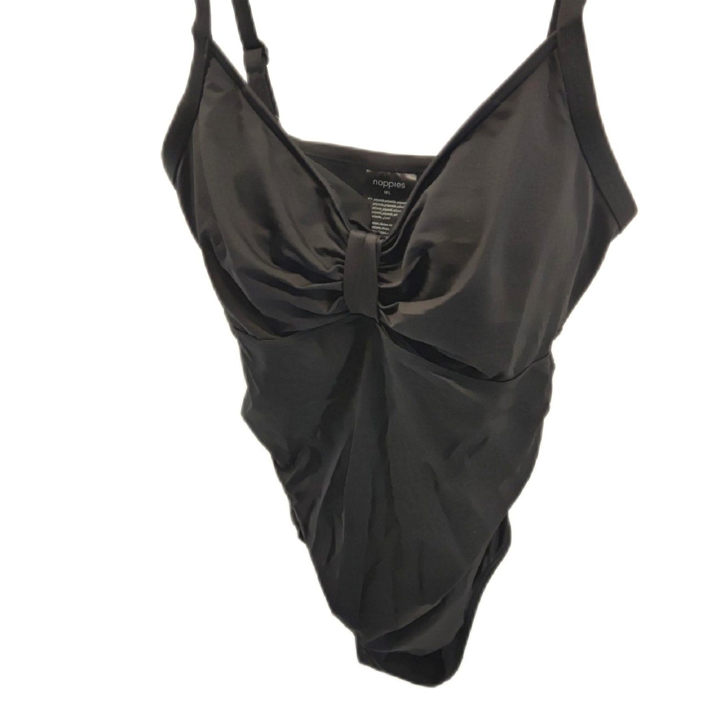 Noppies Damen Swimsuit Saint Tropez Umstandsbadeanzug, Black, M-L EU