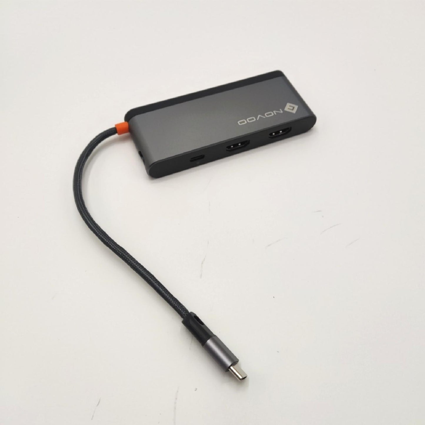 NOVOO USB C Hub Tripler Display 6 in 1 Mit Dual HDMI, Dockingstation für Dual Monitor, 100W PD, 3x USB, Dock für Dell, HP, Lenovo, ASUS, Microsoft