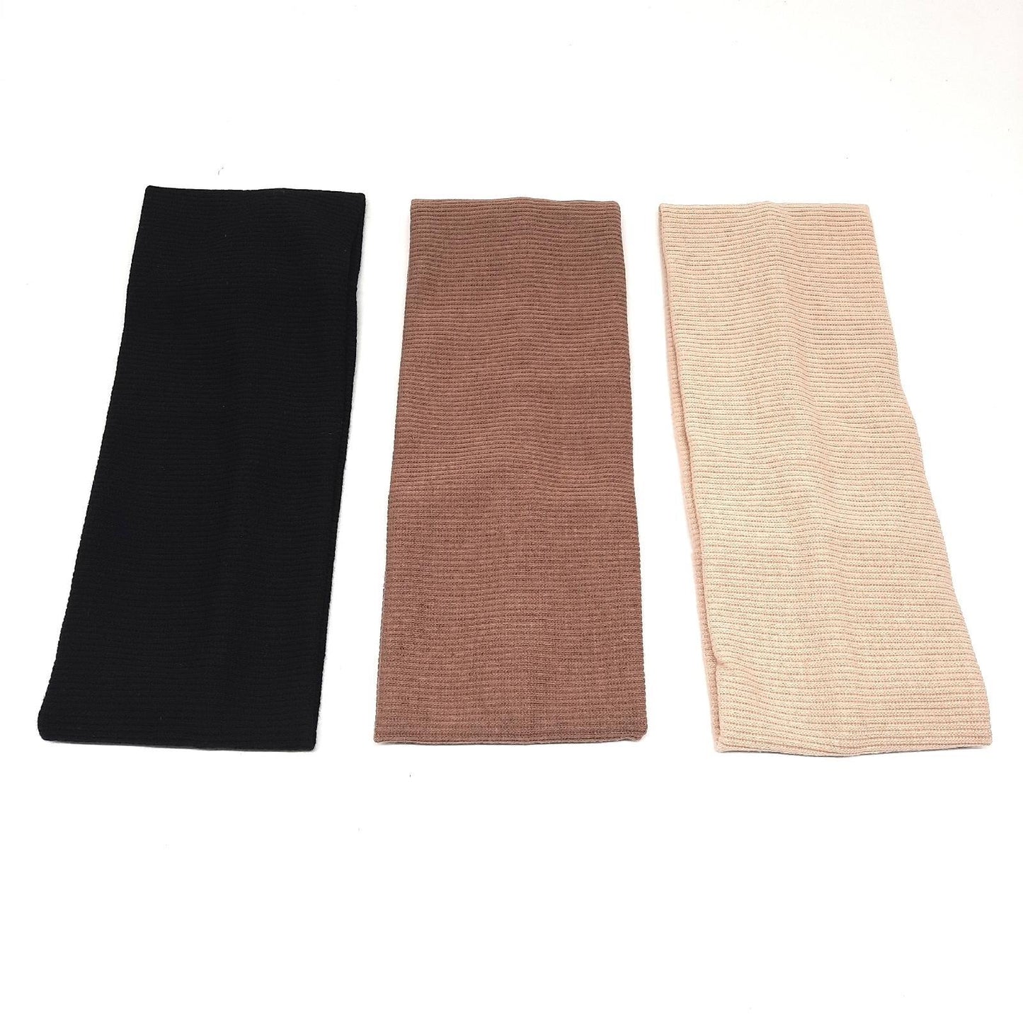 PROPOG Haarband Damen Sommer Baumwolle Stirnband Antirutsch Headband Elastisch Hairband 3 Stück Haaraccessoires Yoga Workout Sport