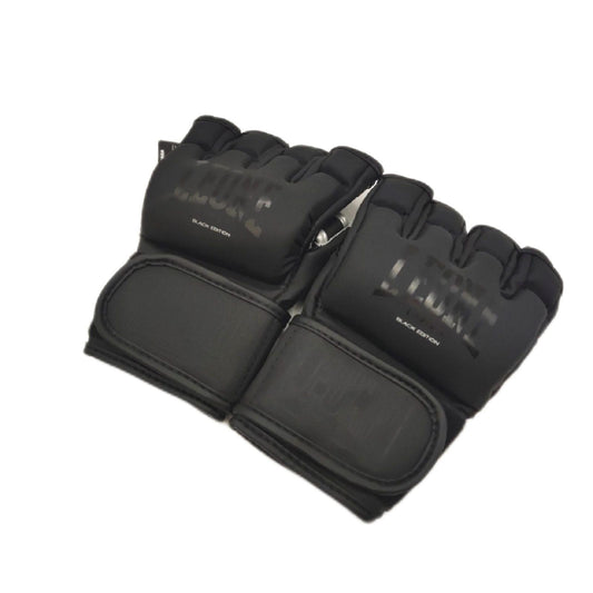 LEONE 1947, Black Edition MMA-Handschuhe, Unisex-Erwachsene, Schwarz, L, GP105