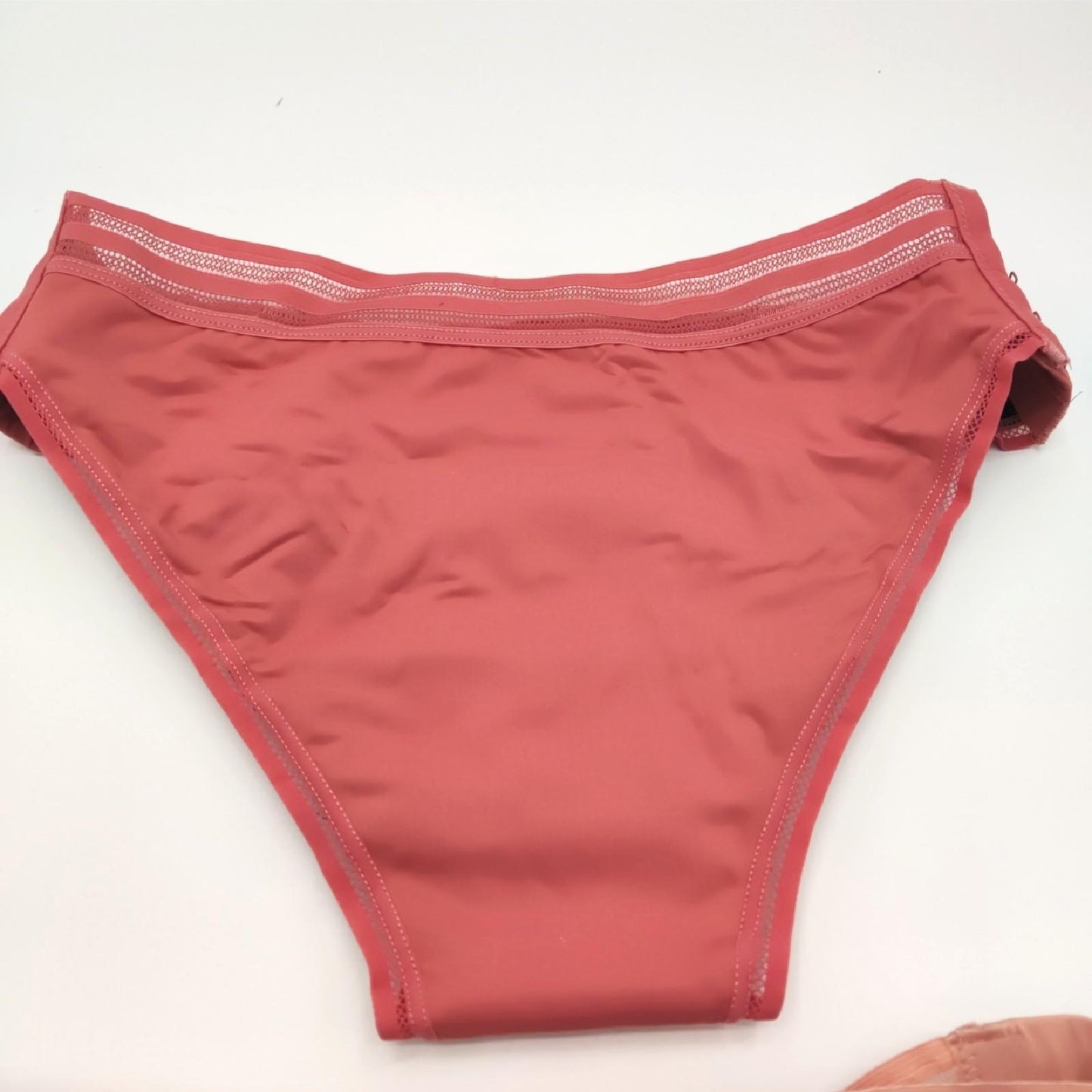 Beppy Panties CORAL (Pink/Rosa) 2 Menstruations-Slips - Periodenslips, mit Clips verstellbar, seitlich öffnen - für mehr Freiheit und Komfort während der Periode (XS)