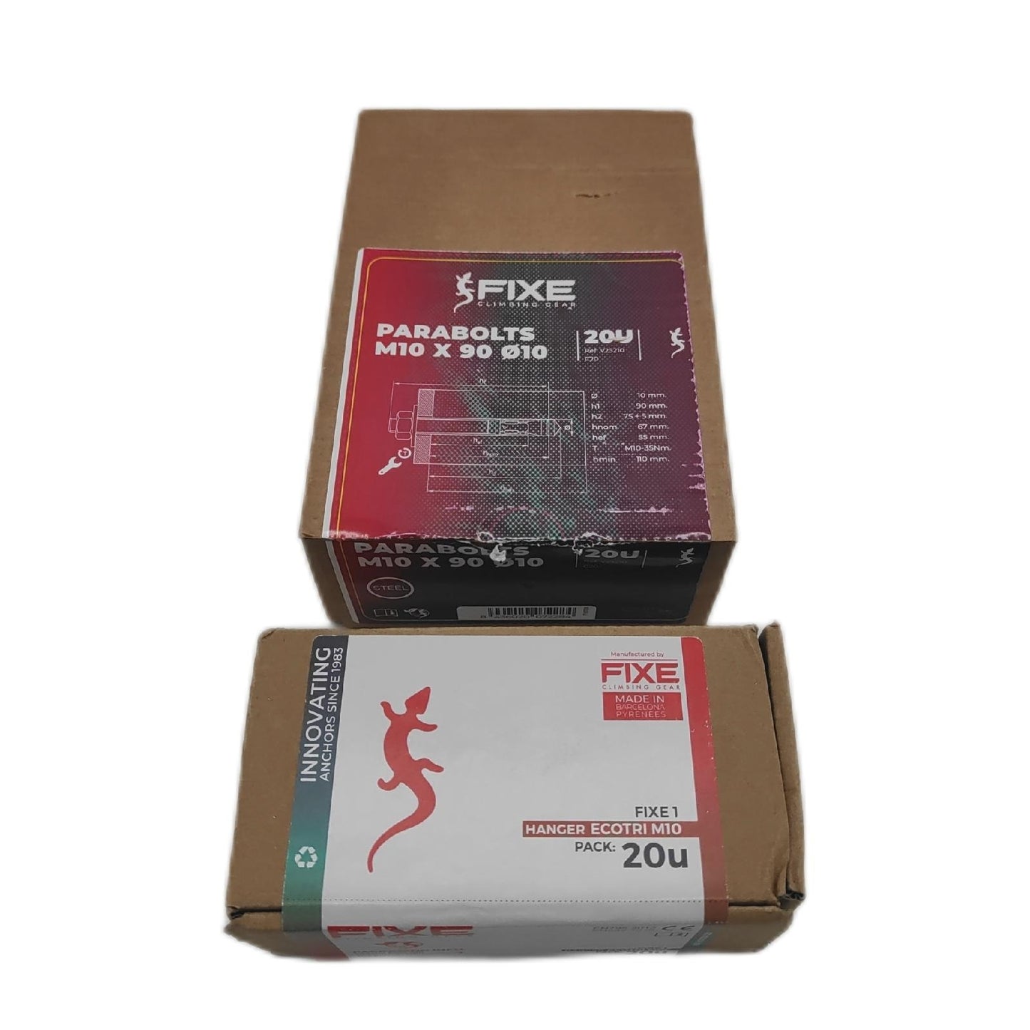 Fixe INOX Expansionbolt Befestigungsmaterial Schraube M10x90mm Packung 20 Stück Edelstahl Befestigung