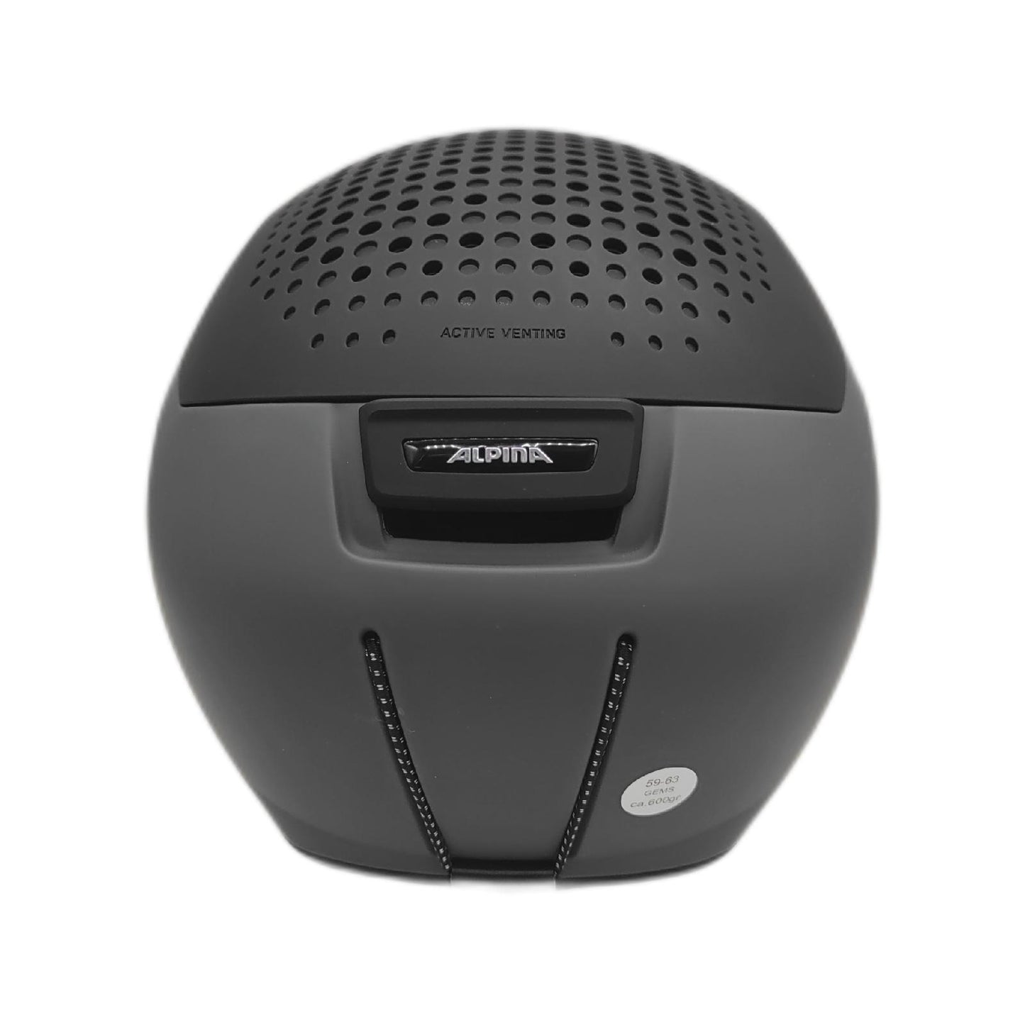 Alpina Skihelm Kopfschutz Outdoor GEMS Midnight Grey Black Matt Sicherheitsschutz