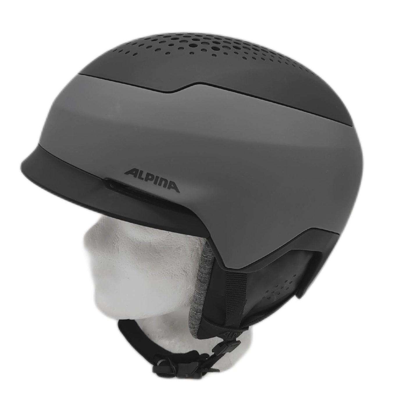 Alpina Skihelm Kopfschutz Outdoor GEMS Midnight Grey Black Matt Sicherheitsschutz