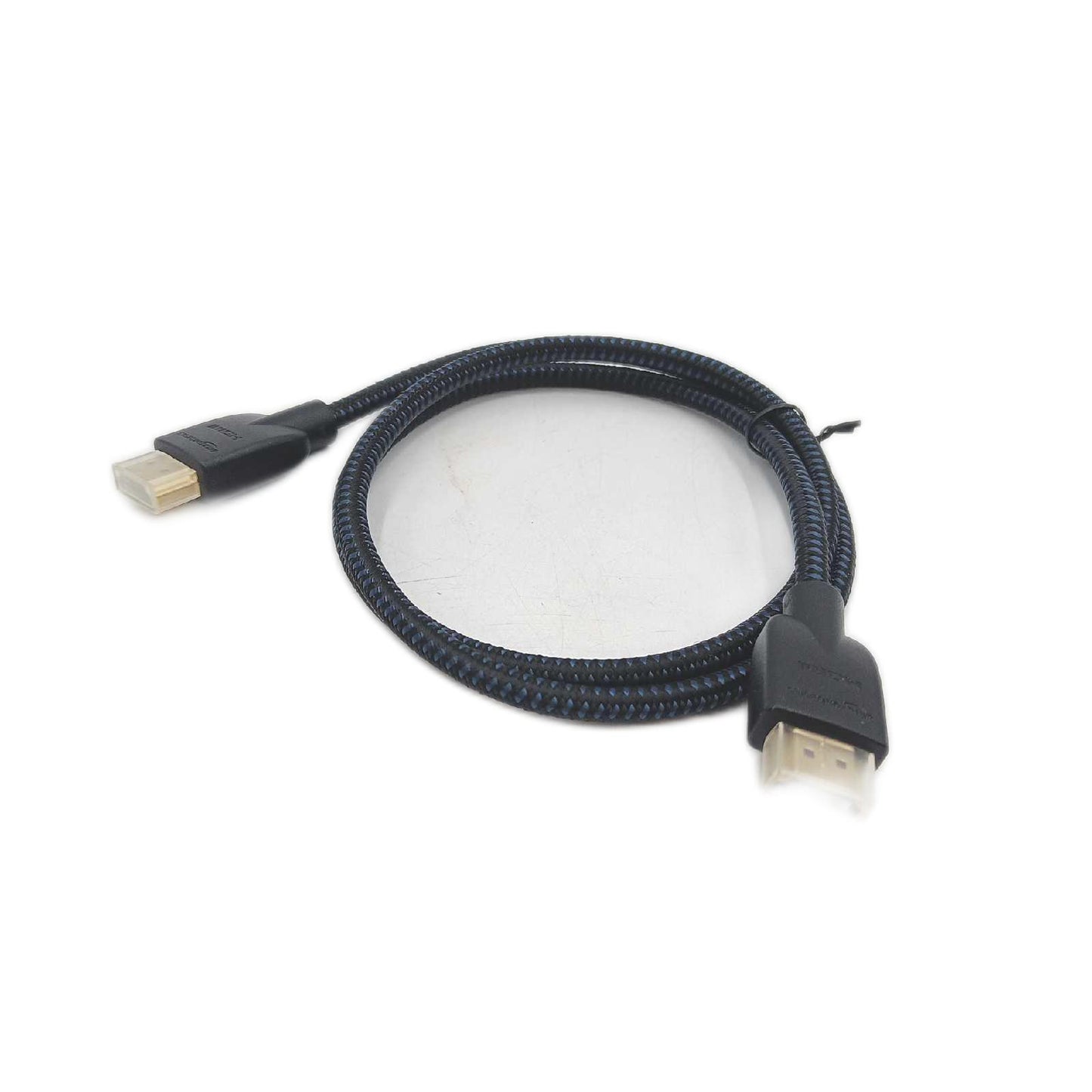 Amazon Basics HDMI Kabel Kabeladapter Geflochten Schwarz Langlebig 09 Meter