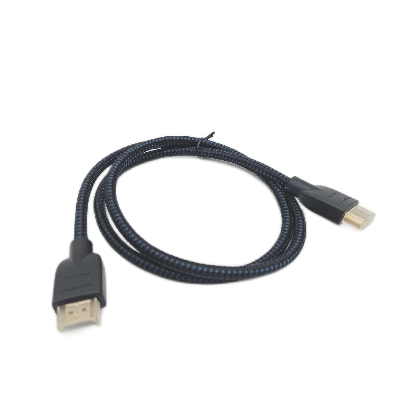 Amazon Basics HDMI Kabel Kabeladapter Geflochten Schwarz Langlebig 09 Meter