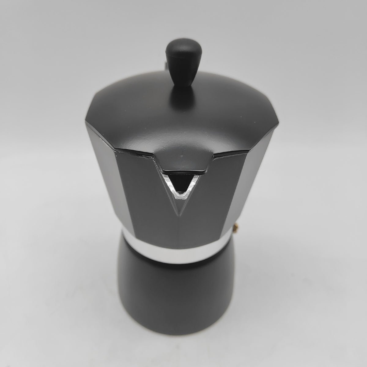 FLORINA Aluminium Espressokocher 6 Tassen 300 ml I Herdplatten Espressomaschine