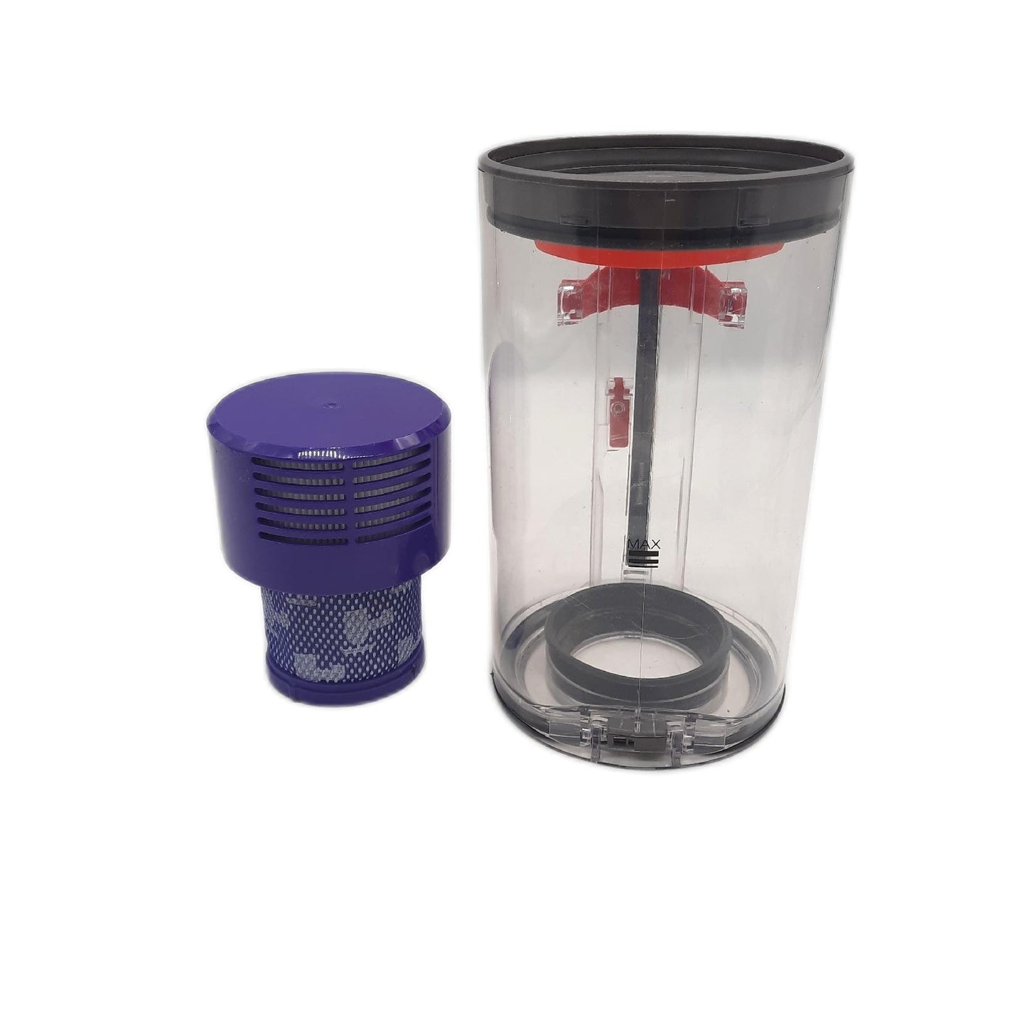 Dyson Staubbehälter Staubsauger Zubehör V10 SV12 Ersatzteil hochwertig praktisch langlebig