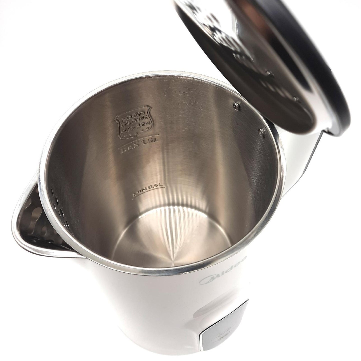Midea Wasserkocher Haushaltsgeräte Wasserkocher Temperatureinstellung 15 Liter 2200 Watt