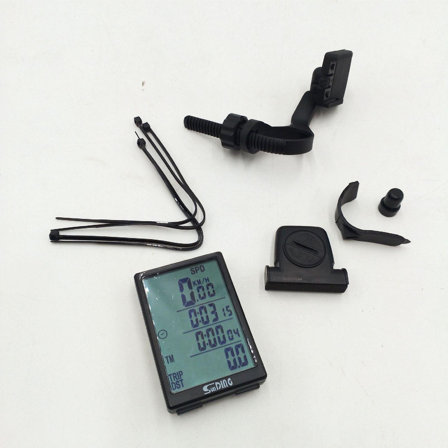 Fahrradcomputer Kabellos Fahrrad Tacho Elektronik 31 Funktionen Großer Bildschirm Smart