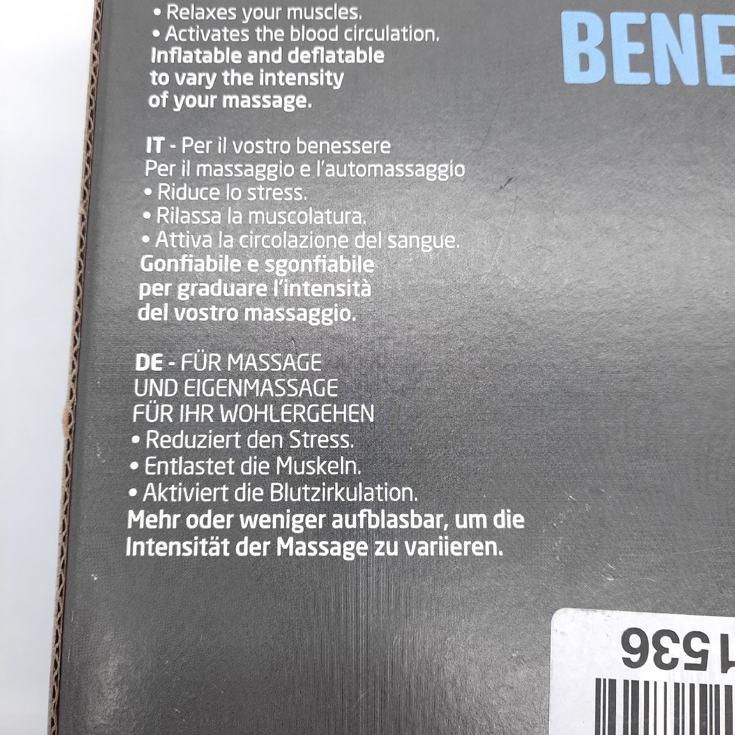 Pezzi Massagerolle Rehabilitation Fitness TwinRoll Entspannung Training Regeneration