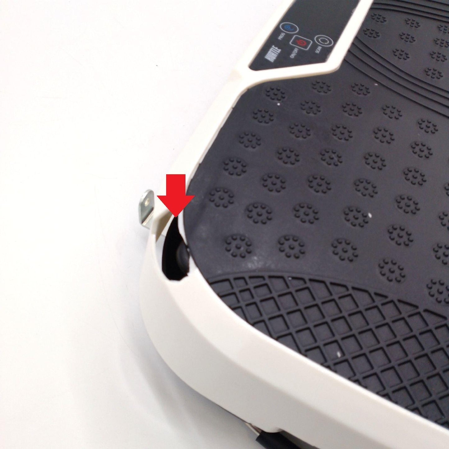 Hurtle HURVBTR36 Vibrationsplattform Fitnessgerät defekt Transportschaden Bastler