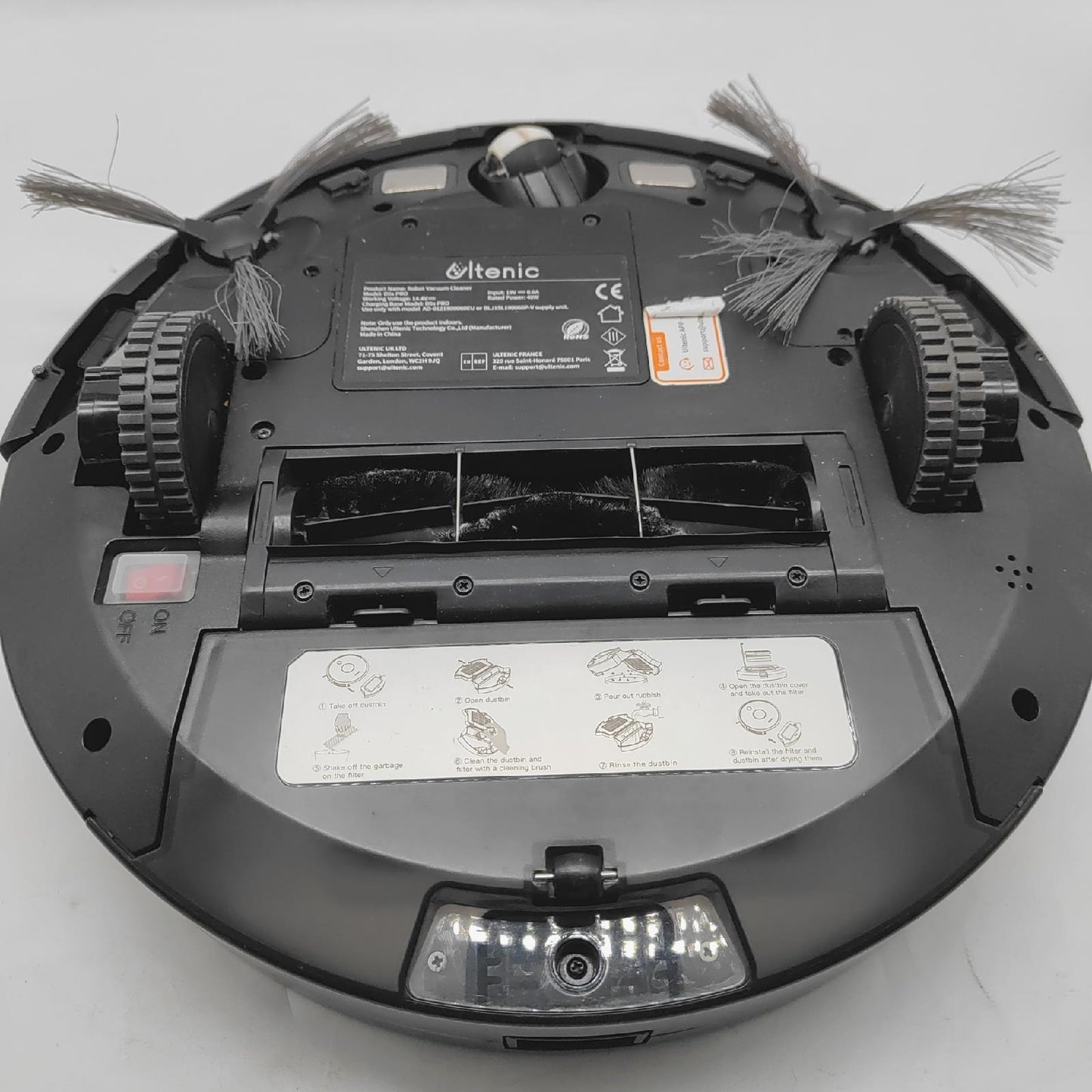 Ultenic D5s Pro Saugroboter mit Wischfunktion 3000 Pa Saugkraft Staubsa - Defekt