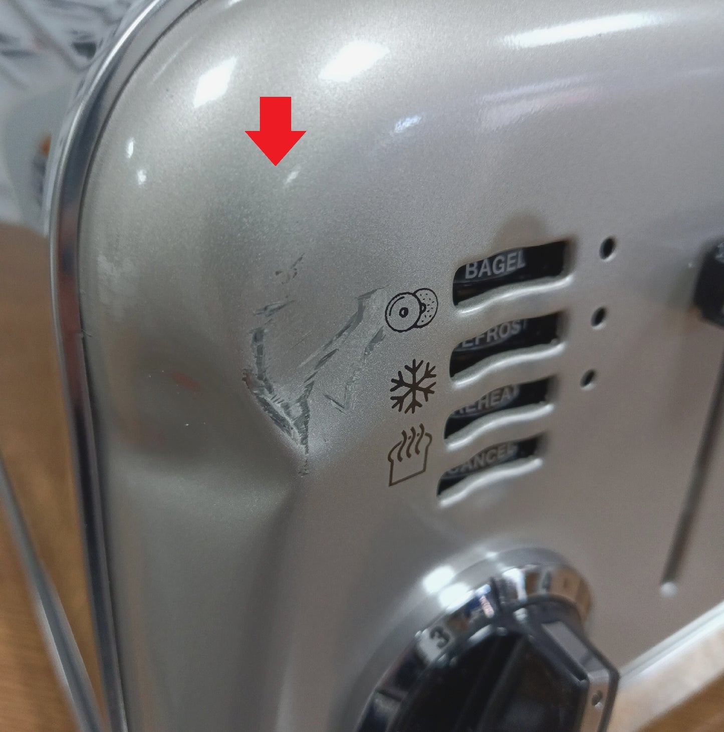 Cuisinart Toaster Küchengeräte 4 Scheiben Toaster breite Schlitze
