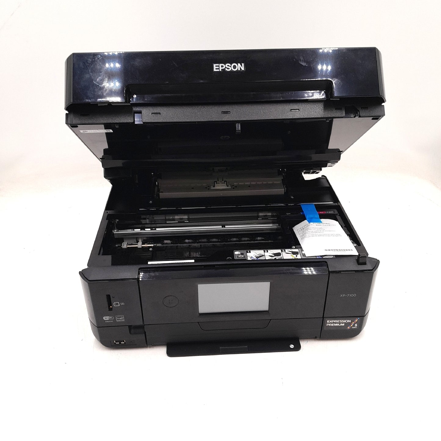 Epson Expression Premium unvollständig Tintenpatronen fehlen Gebrauchsspuren