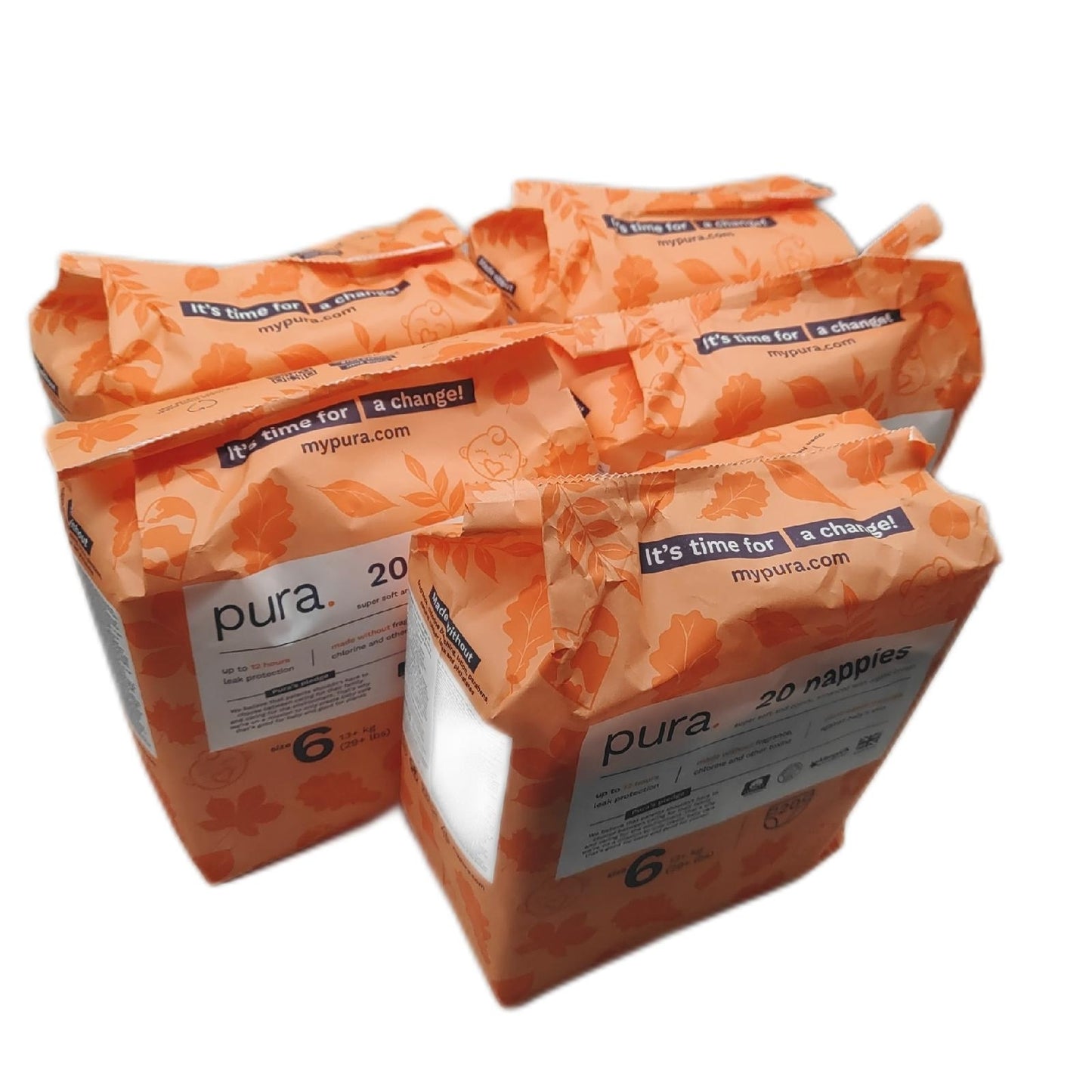 Pura Eco Baby Windeln Babybedarf Größe 6 13 kg Plus Komfort 100 Stück