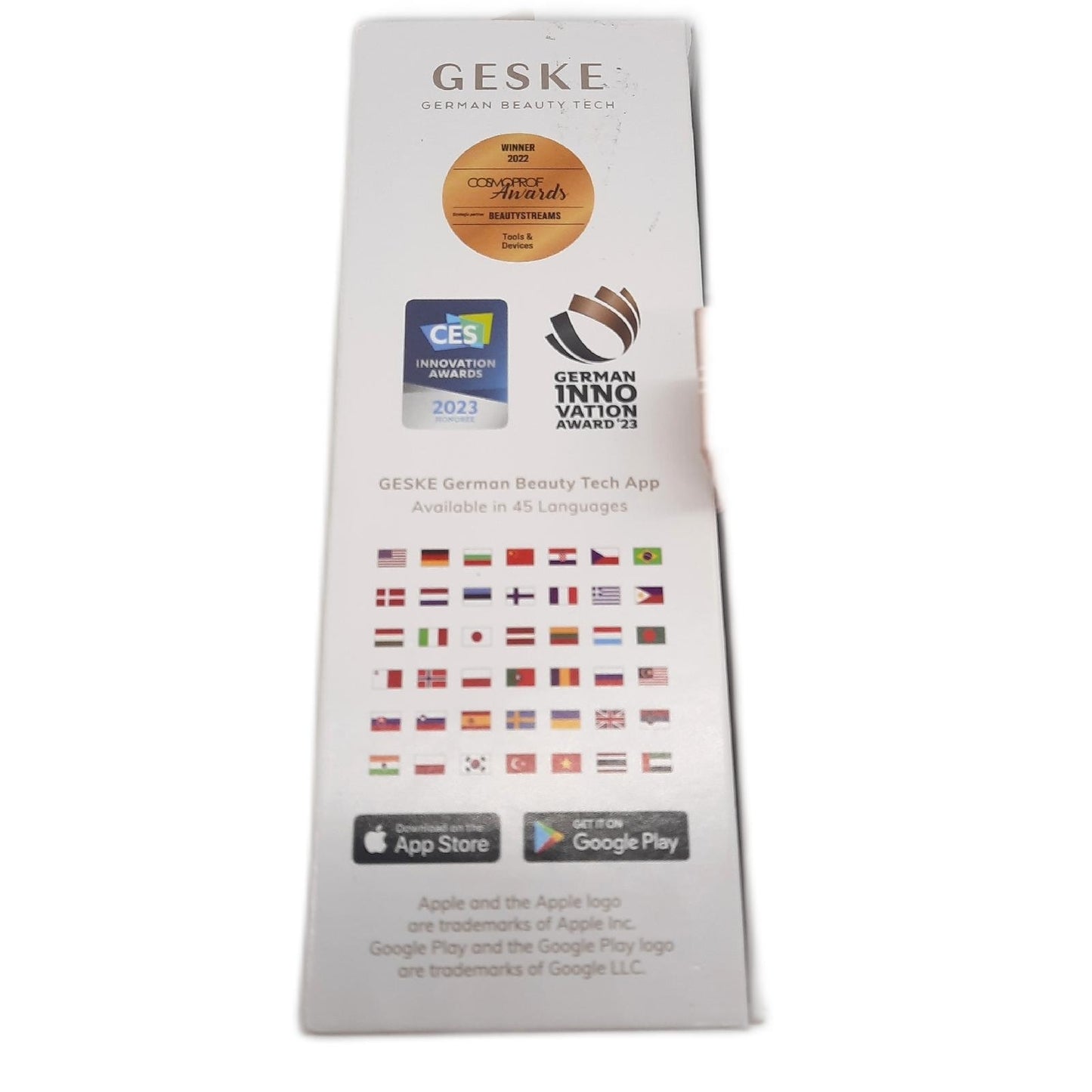GESKE LED Gesichtsmaske Beauty Gerät SmartAppGuided Sonic Warm n Cool 9 in